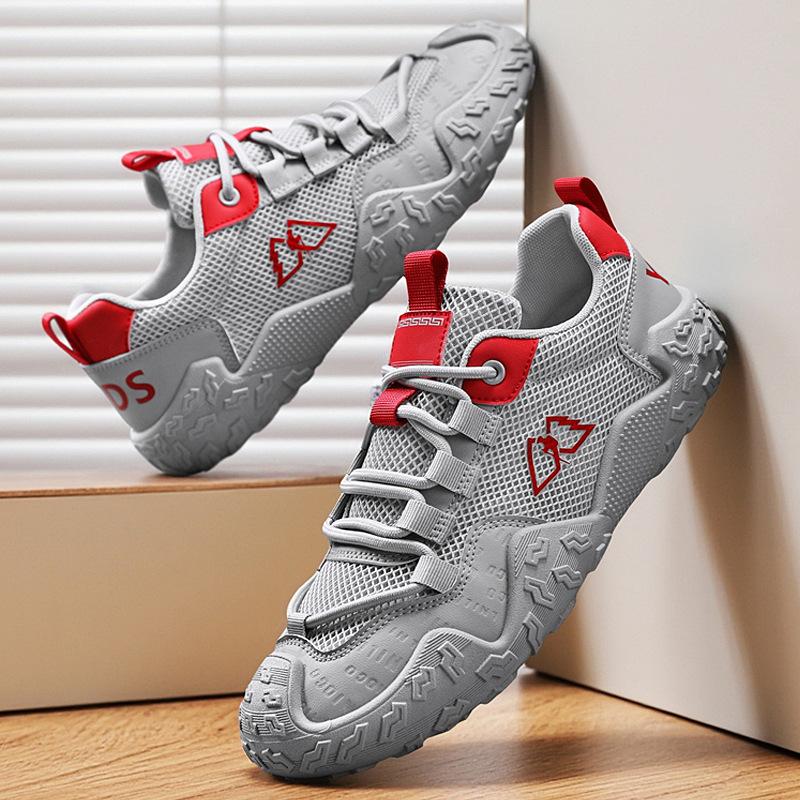 Green comfortable running sports outdoor Forrest Gump shoes men's shoes spring and summer new fashion breathable casual mesh shoes