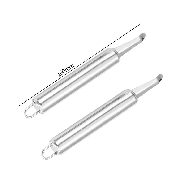 2pcs Shrimp Peeler Stainless Steel Multifunctional Shrimp Line Remover Manual Fruit Jujube Corer Lobster Sheller Peeler