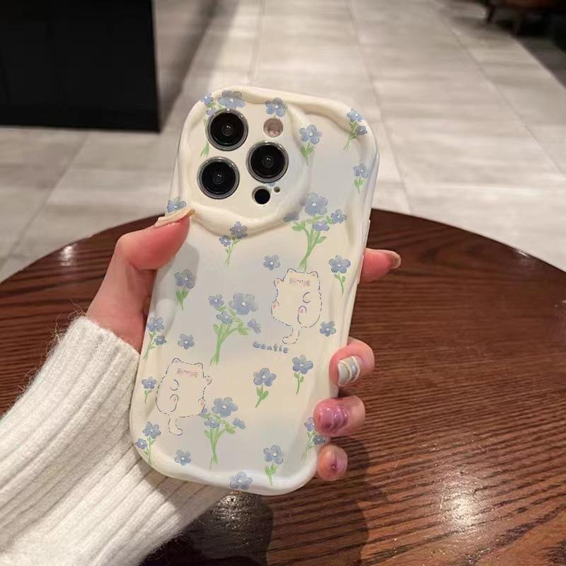 Cats Are Suitable for Apple 16 IPhone 15plus Creative 14 Silicone Shell 13 Mobile Phone Shell 12promax
