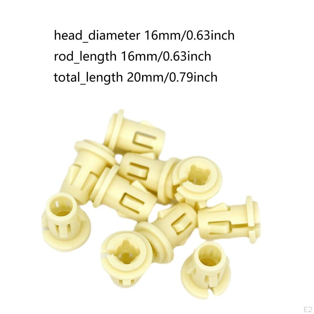 10x Průchodky a klipy pro mlhová světla 11570830 Modifikace Držák sestavy lampy