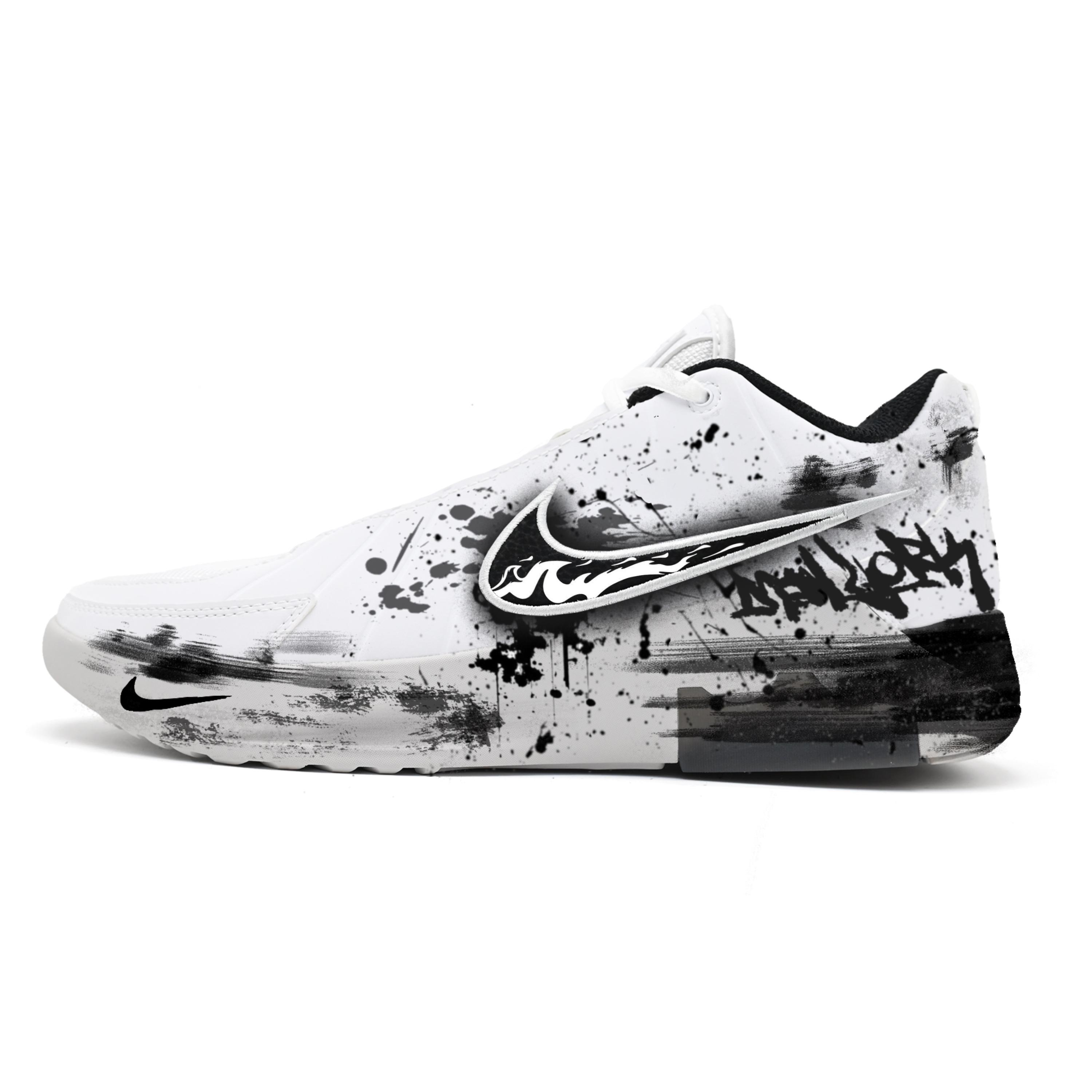 

Nike LEBRON WITNESS IX Cushioning Slip Resistant Abrasion Resistant Waterproof Coverage Support Height Increasing HQ8035-100(Team2174-) 43