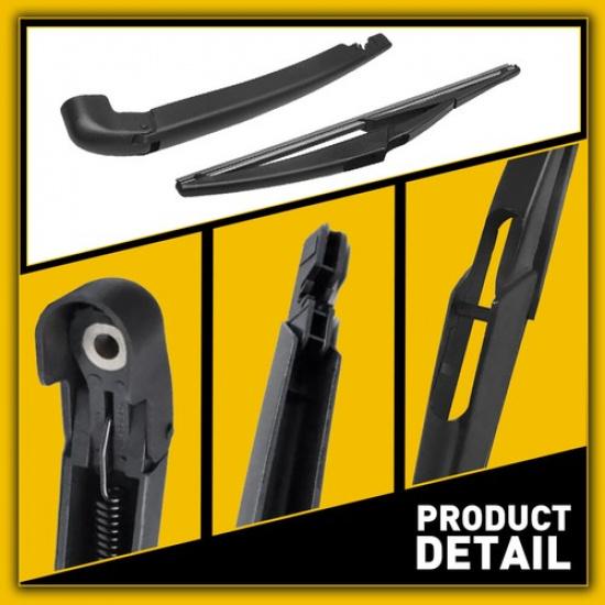 Rear Windshield Back Wiper Arm With Blade For 2011-2017 Grand Jeep Cherokee