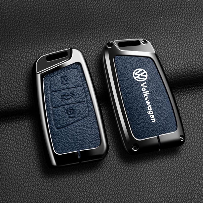 Volkswagen Car Key Case & Keychain for Lavida, Bora, Tiguan, Magotan, POLO, Passat – Cross-Border Compatibility