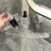 Adhesive Bathroom Shower Organizer with 4 Hooks Wall Mounted Organizer for Shampoo Conditioner Adhesive Plastic Shower Organizer