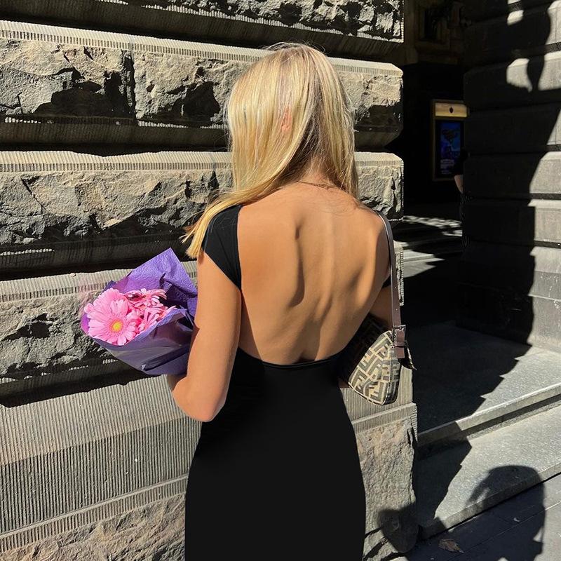 Sexy Halter Slim Maxi Dress