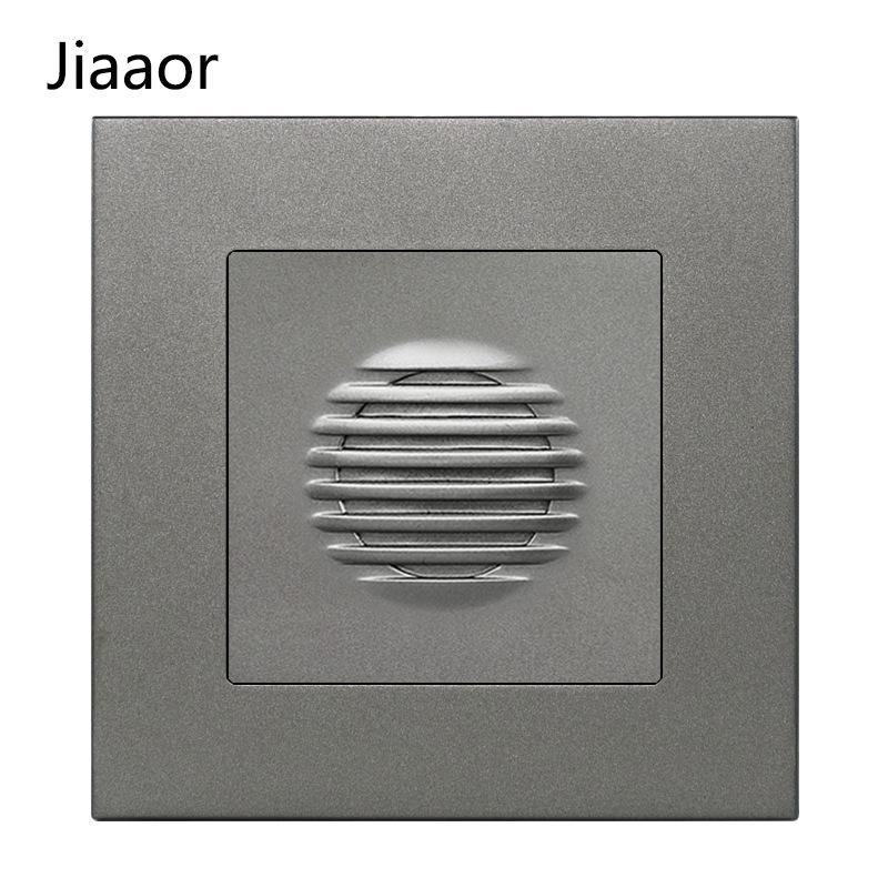 Grey British Standard Double Gang Switch Socket with USB & Type C - Hong Kong/Macau Compatible, Concealed 86 Type