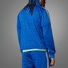adidas Originals SS23 Adicolor 70s Retro Series Logo Patch Sports Long Sleeve Zip Hoodie Men Hoodies Blue IP6980