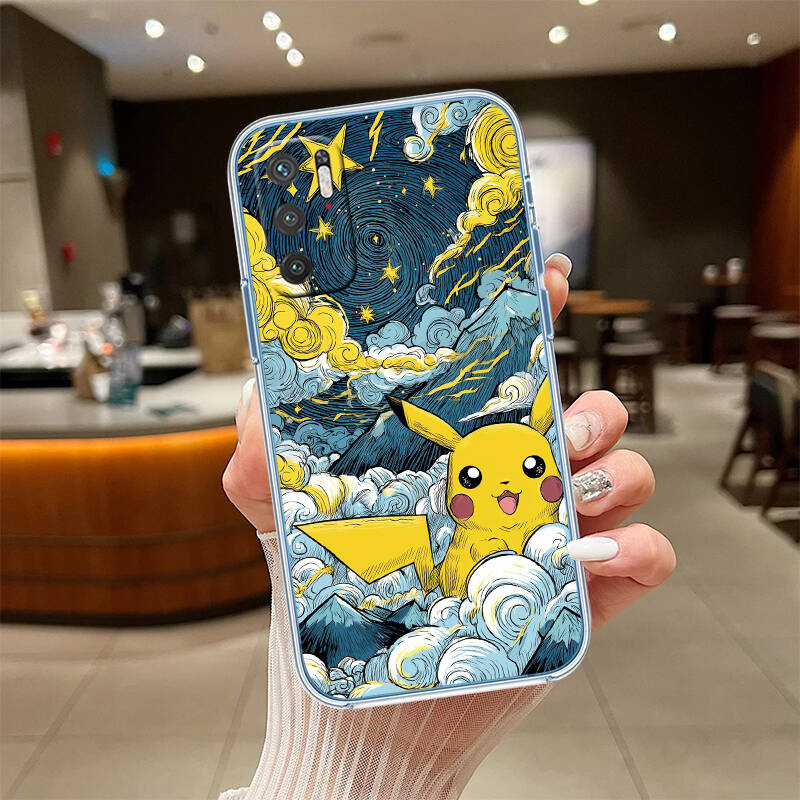 Cartoon Pokemon Case for Motorola E7 E22 E20 E13 E15 E22S E30 E40 G10 G20 G04 G22 G23 G05 G75 G35 G55 G6 G7 G8 G9 Plus Power Play