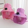 Breathable Solar Fan Cap USB Charging Cooling Fan Hat Sunscreen Cap Sun Cap  Outdoor Activities
