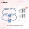 Totwoo Smart Couple Bracelets: Interactive Long-Distance Jewelry with Vibration and Light Sensors.