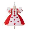 Queen of Hearts Halloween Cosplay Skirt and Gown Costume
