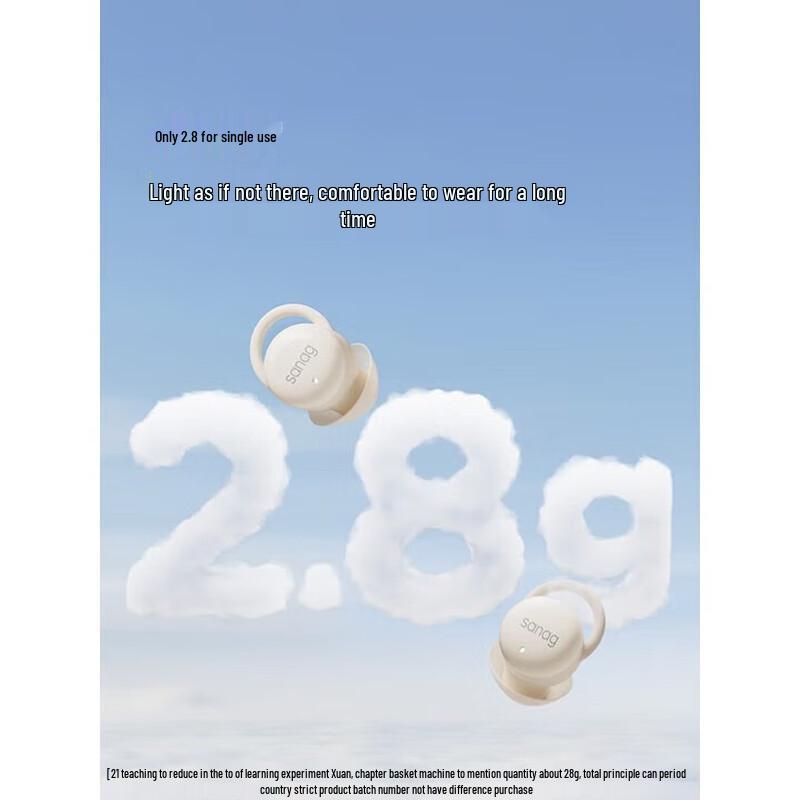 SANAG J20S True Wireless Noise-Canceling Sleep Earbuds