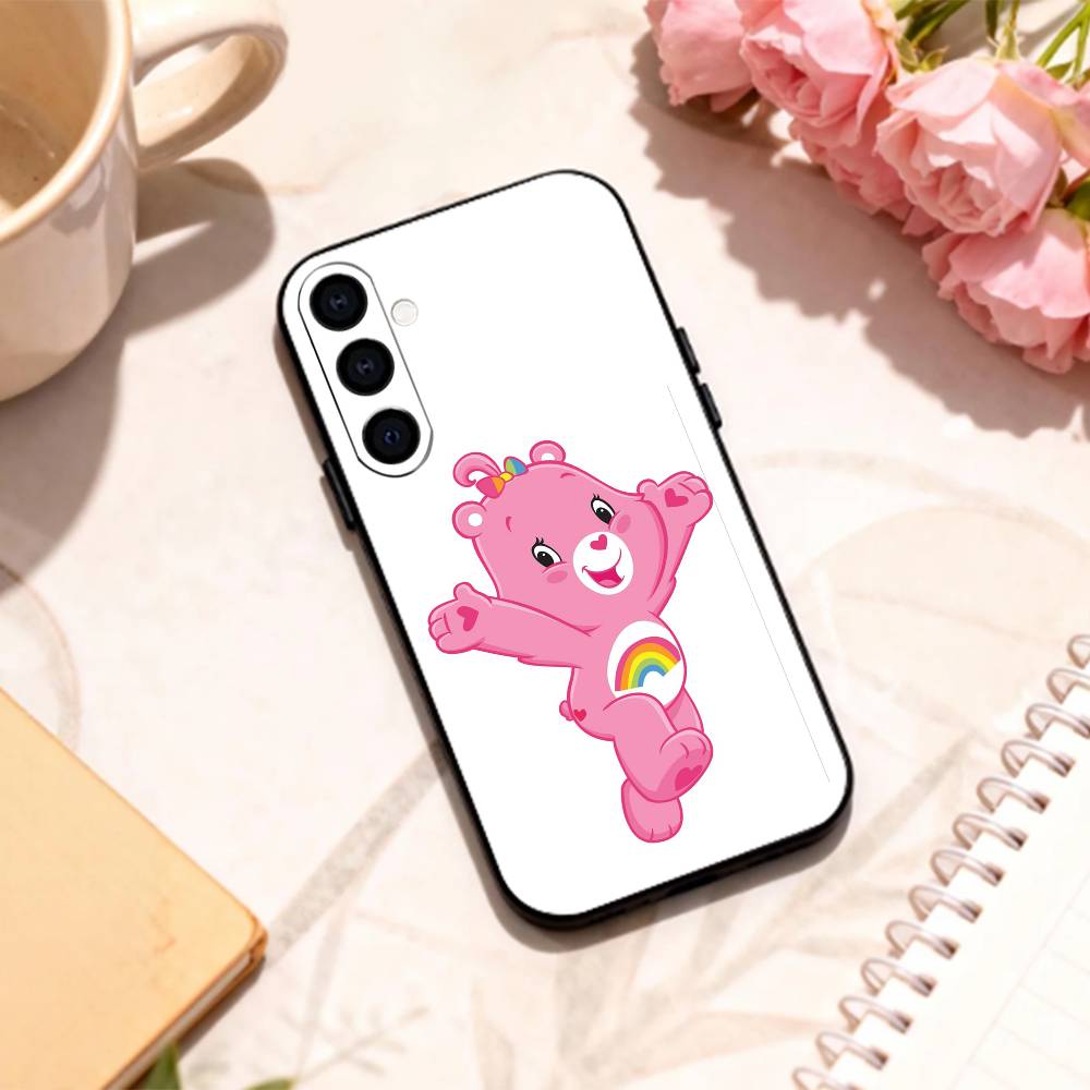 C-Classic C-Cute C-Care B-Bears   Phone Case For Samsung Galaxy A73,A72,A71,A70,A53,A52,A51,Others Soft Black Shell