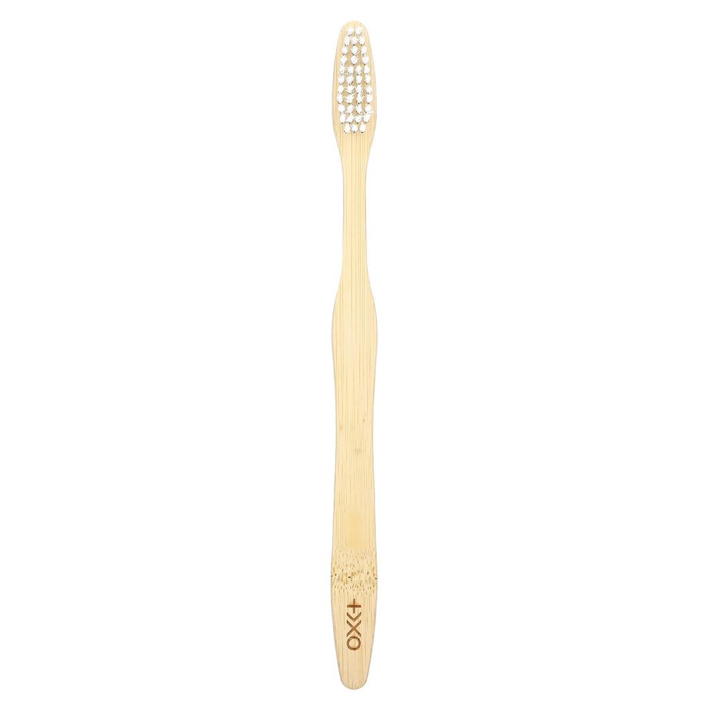 Bamboo Toothbrush, +>Xo, Adult, Soft, 1 Toothbrush