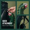 PU Leather Golf Club Head Cover Soft Lining Fairway Wood Cover Golf Head Cover Set  Course Play
