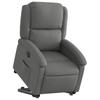 Vidaxl Lift-up Massage Chair, Electric, Reclining, Dark Grey