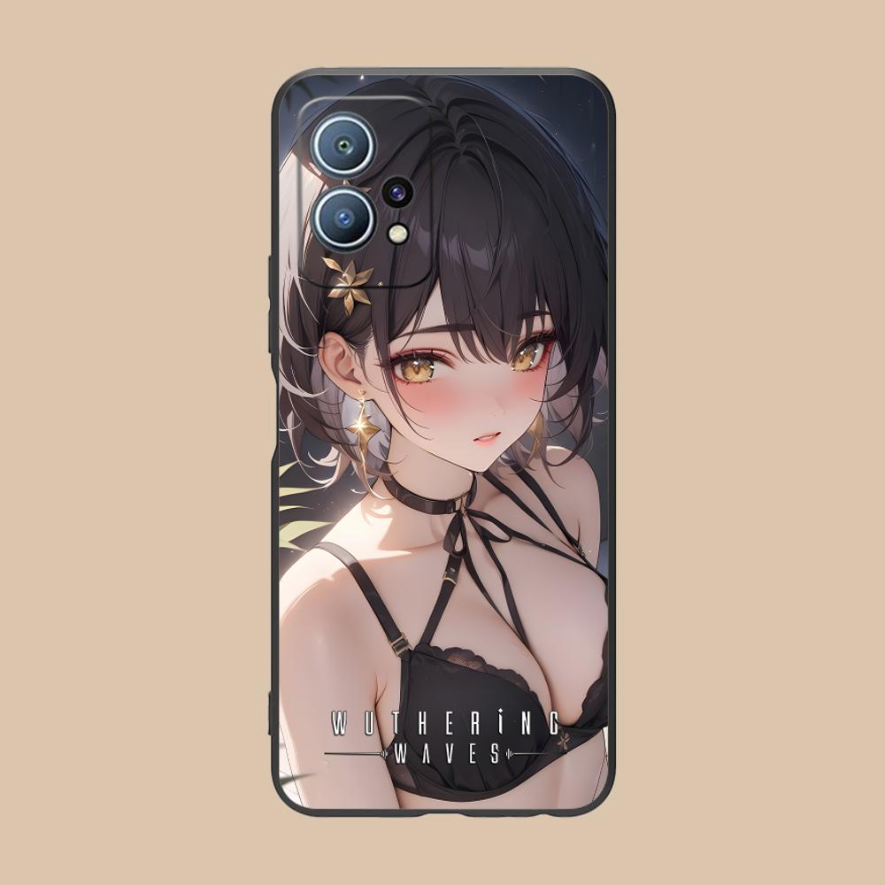 

Wuthering Waves Rover Матовый ТПУ Чехол для Мобильного Телефона для Huawei P60 P50 P40 P30 P20 P10 P9 P8 Pro Lite Plus Цветной Печатный Чехол Huawei P8