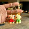 Cartoon Cute Puppy Keychain Pendant Doll Student School Bag Accessories Small Gift Wholesale