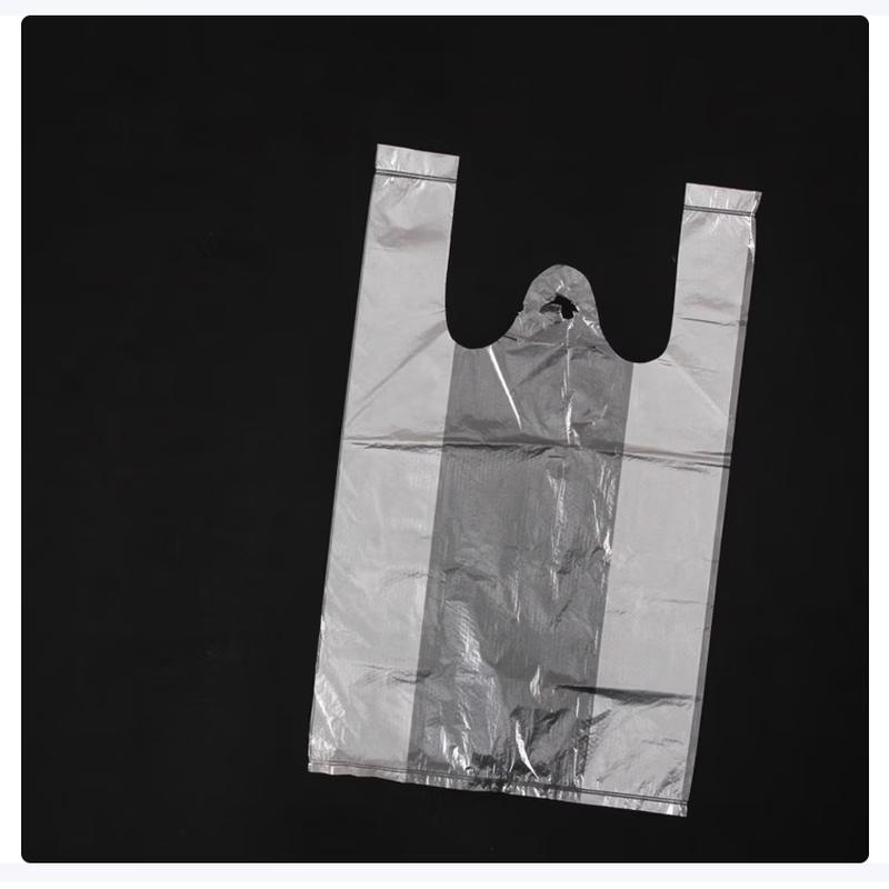 Ubag Disposable Transparent T-Shirt Plastic Bags