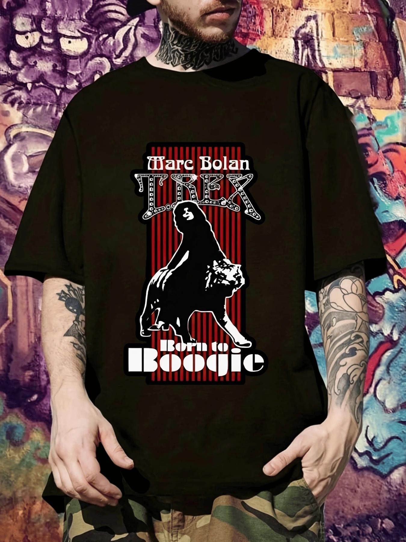 

T-Rex Graphic T-shirt - Black Casual Short Sleeve Tee with Bold Red & White Design XXXL
