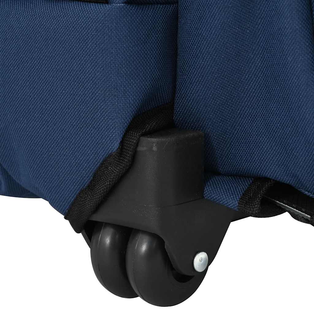 3 in 1 Pet Trolley Blue 48 x 32 x (57 106) cm Oxford Fabric