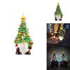 Christmas Gnomes Decorations With Led Lighting For Holiday Home Decor