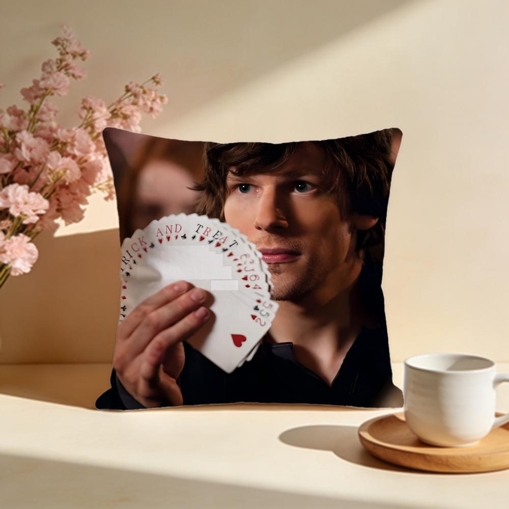 

Trendy NNow You See Meed Cushion Cover Stylish Washable Pillow Cover Ideal for Couch Bedroom Car Decoration 30X30cm