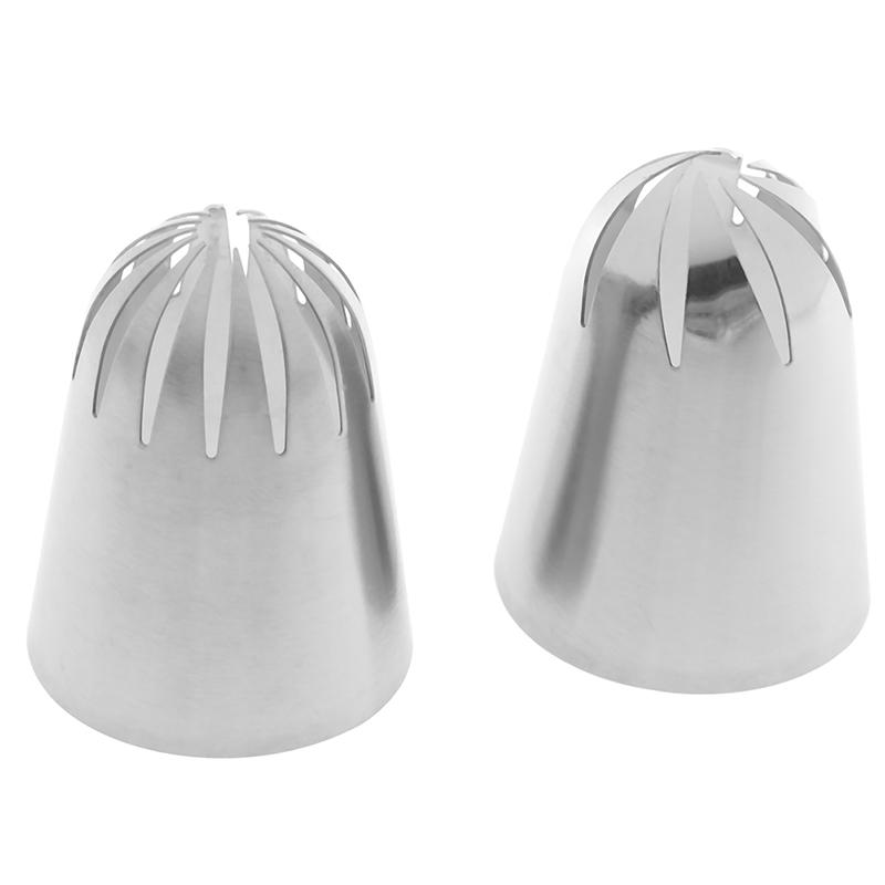 3Pcs Large  Icing Piping Tips Set Cream Nozzles Diy Dessert Pastry Tips
