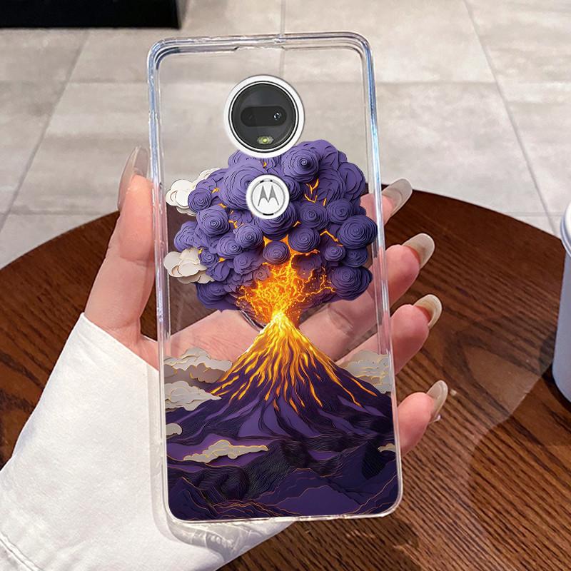 Żelowe Etui Do Motorola Moto G7 Plus/Moto G7 Play /Moto G7 Power Fundas Przezroczyste Silikonowe Miękkie TPU Pokrowiec Uroczy Kot Ochronne Etui