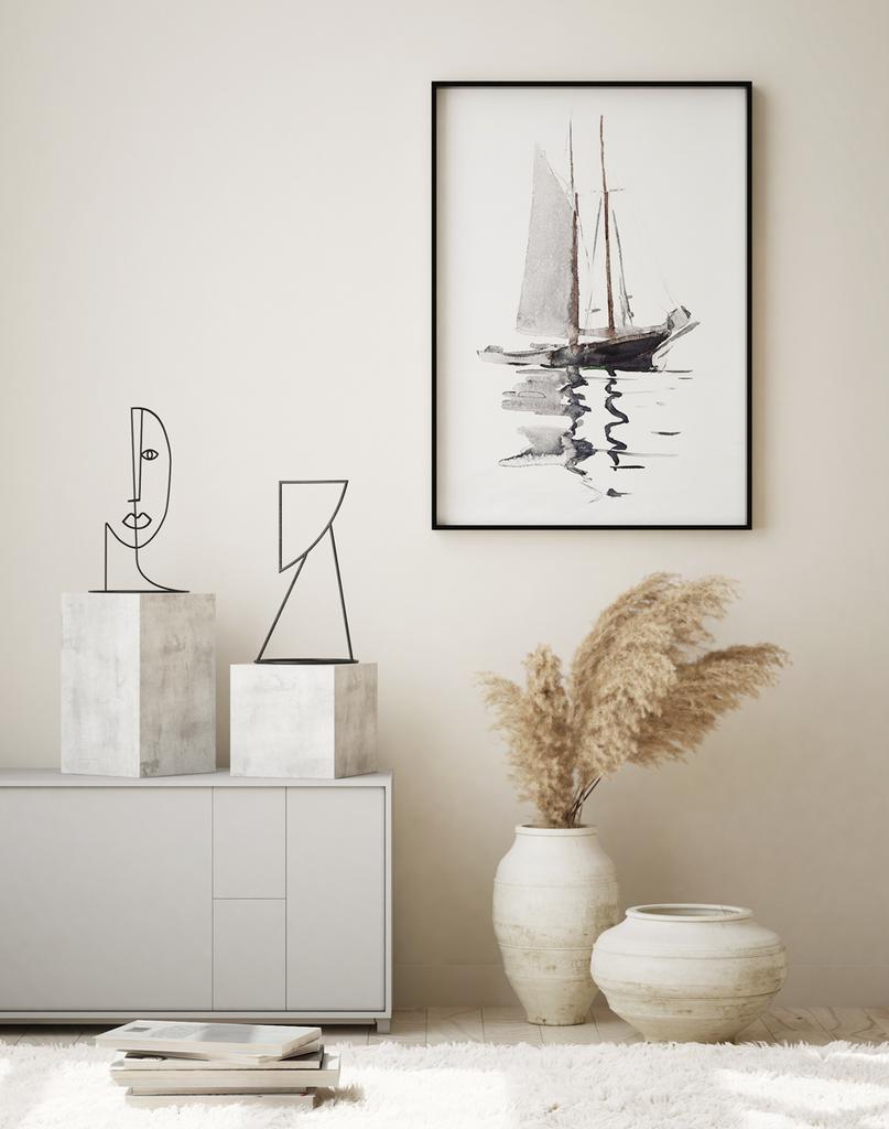 Poster Picture Sailboat Yacht