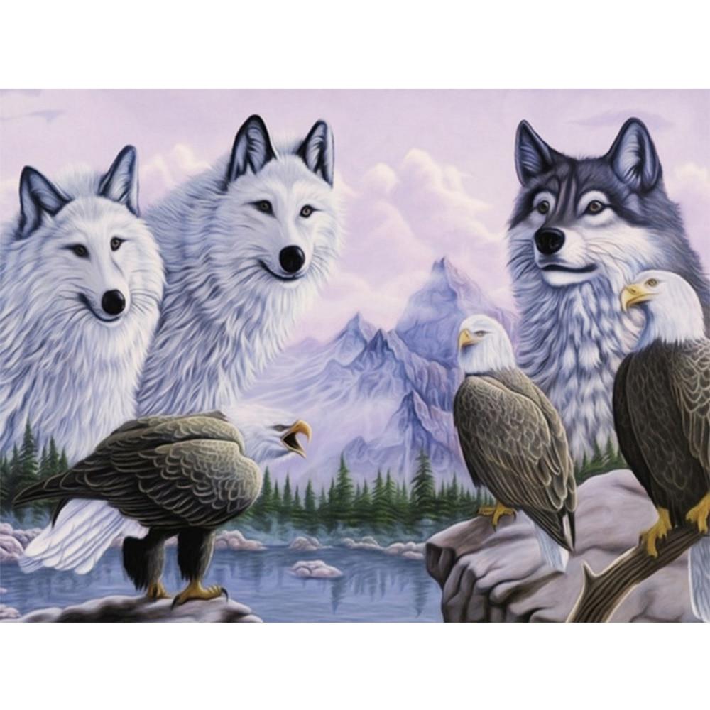 

Полная алмазная живопись Луна Украшение дома Мозаика Религиозная архитектура 5D DIY Вышивка Портрет Алмазное искусство Full Square 20X30CM светло-синий