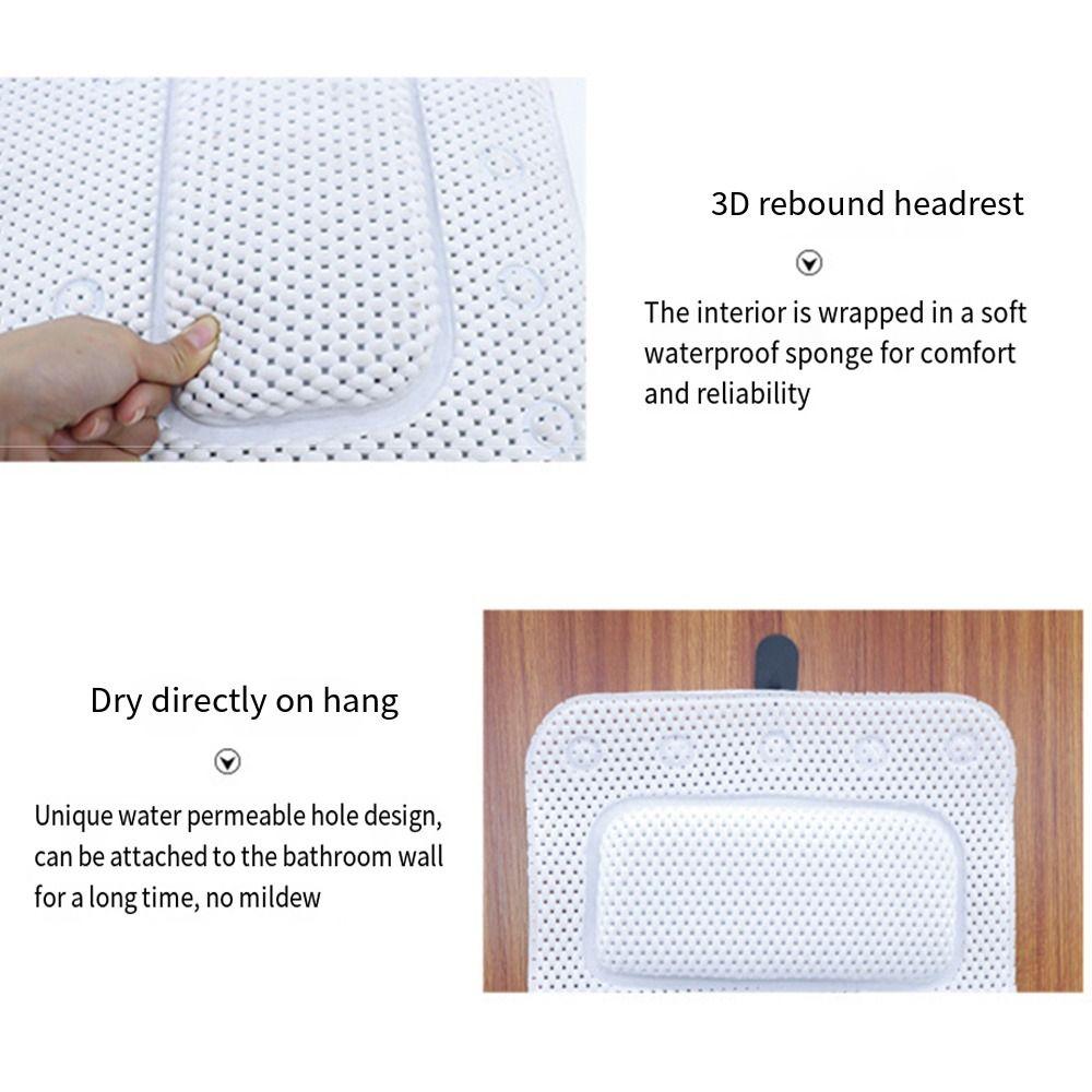 Suction Cups PVC Foam Bath Mat Quick Drying Bath Mattress Cushion Non-Slip Bathtub Mat Women