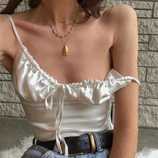 Spring/Summer 2022 Women's Off-Shoulder Backless Slit Dress