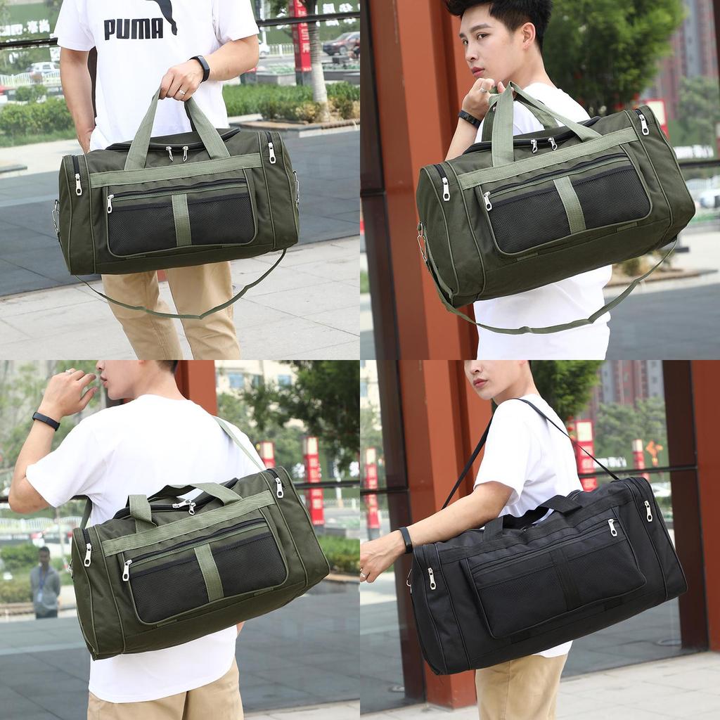 Large Capacity Foldable Travel Bag For Men And Women Waterproof Oxford Fabric Design