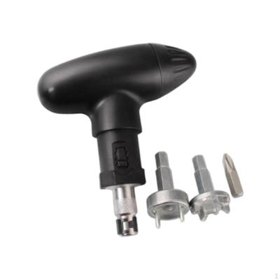 Golf Shoe Wrench Ratchet Action Cleats Removal Tool Handheld Twisting Key Spanner