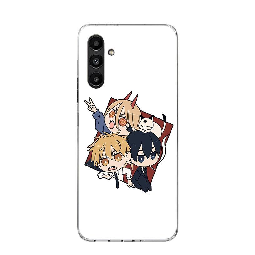 C-Chainsaw Mans Cute Phone Case For Samsung Galaxy A17 A16 A14 A15 A13 A57 A56 A54 A55 A53 A37 A36 A34 A35 A33 A26 A24 A25 A23 G