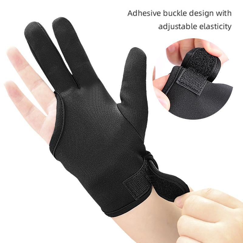 Multifunction Heat Resistant Gloves Reusable Black Cotton Gloves Use With Curling Iron Professional Hair Styling Tool