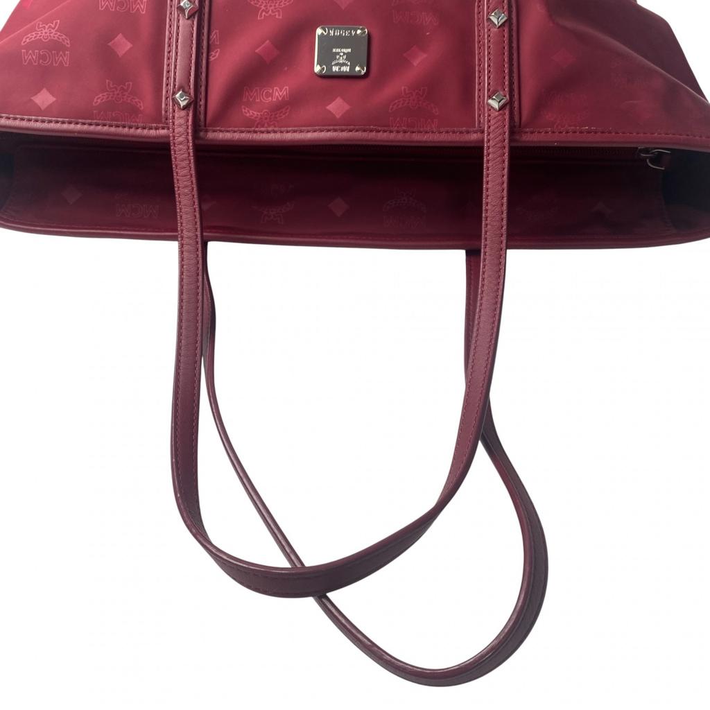 Použitá MCM Tote Bag Červená série Nylon Dámská