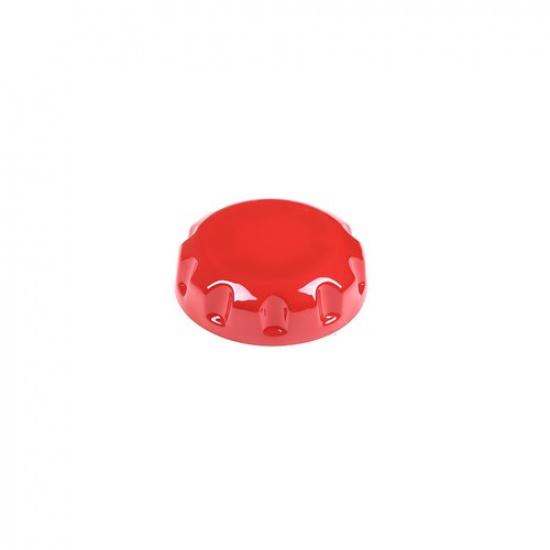 Red Seat Lumbar Support Adjuster Knob Button Trim Cover For Ford Maverick +