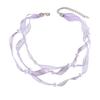 Pearl Organza Ribbon Choker, Sweet Simple Korean Style Clavicle Necklace