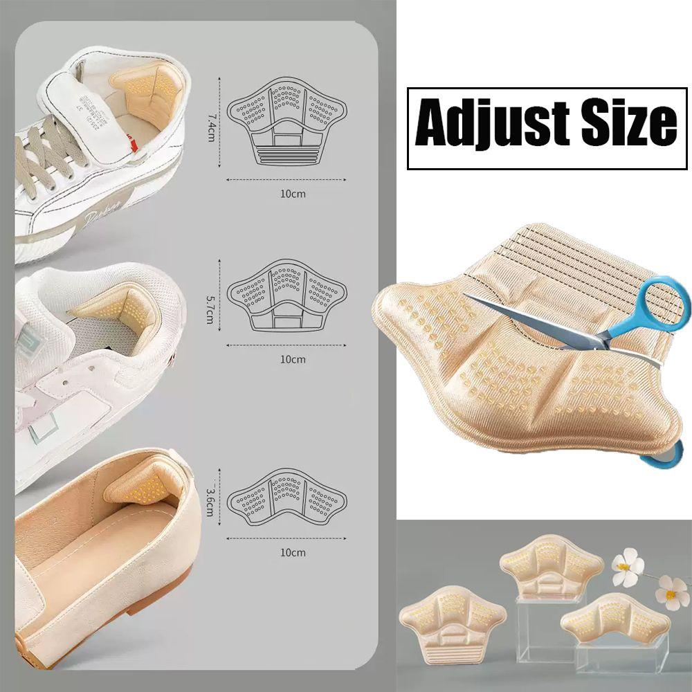 Anti Abrasion Adjust Size Shoe Boot Pad Heel Grips Insoles Foot Protector Stickers Liners Shoepads