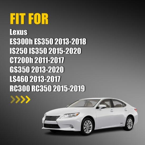 Mirror Glass Flat Heated Blind Spot Driver Side For Lexus IS250 IS350 2015-