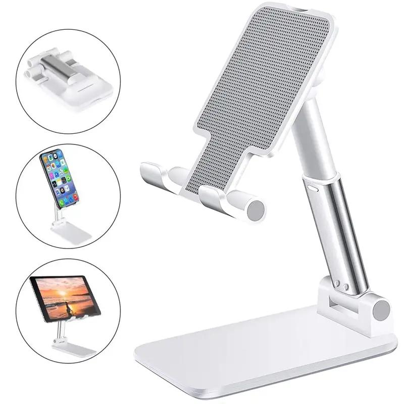 Suport pentru telefon mobil de birou pentru IPhone IPad Xiaomi Suport reglabil pentru tabletă de birou Suport universal de masă pentru telefon mobil
