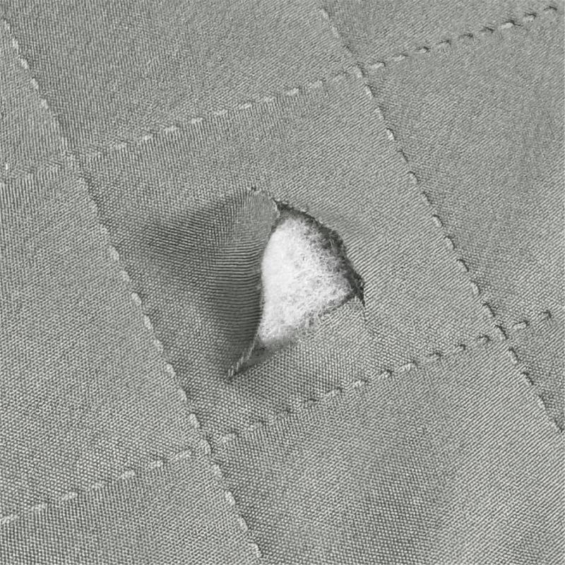 Winter Proof Thermal Curtain with Detachable Quilted Liner Noise Reducing Quick Grommets Mounting Indoor Insulation