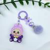 Bean Bag Cute Grain Sitting Doll Cartoon Schoolbag Pendant DIY Jewelry Resin Accessories Car Ornament Bag Keychain