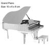 Bass Cello DIY Manual 3D Metal Jigsaw Adult Stereo Model Splicing Puzzle Toy