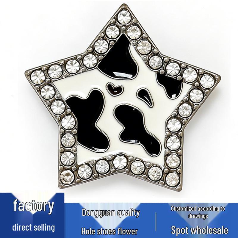 Metal Style Shoe Flower Buckle Accessories for Decoration