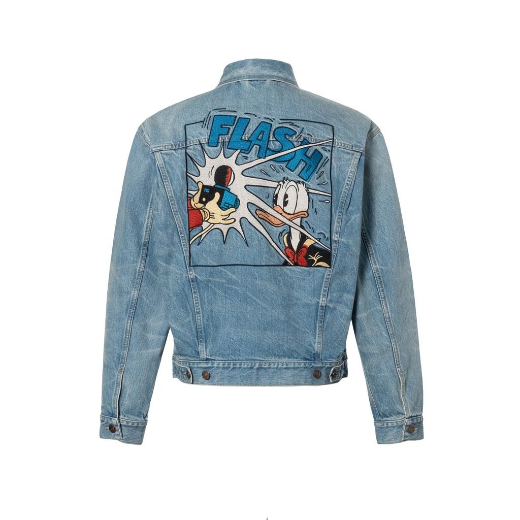 GUCCI x Disney Denim Jacket Men's Light Blue 594850-XDBK0-4452