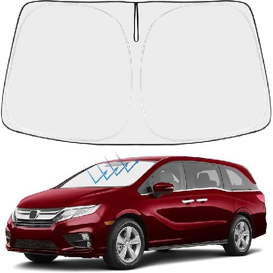 Proadsy 2025 Upgrade Front Windshield Sun Shade Foldable RAV4 Sunshade Protector Fit -2025 RAV-4 SUV Crossover, TRD Off-Road, LE XLE Premium Limited