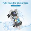 Invisible Dive Case Waterproof Case Housing Cover for Insta360 X4 Air Camera Shockproof Material Protect Camera From Collisions
